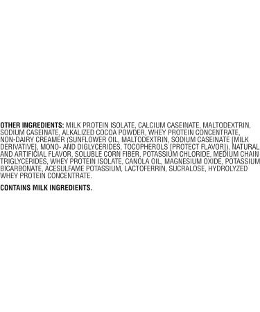 Bundle of Muscle Milk Pro Series Protein Powder Supplement Knockout Chocolate 2 Pound 11 Servings 50g Protein 3g Sugar + Muscle Milk Blender Bottle 24 Oz - Buy Online on GoSupps.com