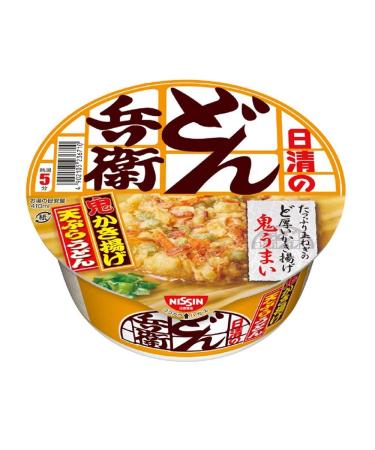Donbei Tempura Udon 2.5oz 6pcs japanese Instant Noodle Ninjapo