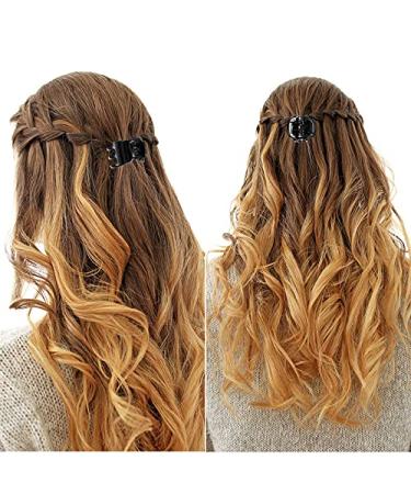12 Piece Medium Hair Claw Clips for Women and Girls - 1.3 Inch Hair Jaw Clip Grip in Black and Brown - Buy Online on GoSupps.com