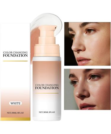  Qkbuza Complexion Changing Full Coverage Makeup 30ml Moisturizing Cream Brightening Care for Sensitive Skin Daytime Use - Buy Online on GoSupps.com