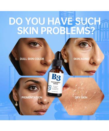 2PCS B3 Serum Wrinkle Remover Smoothing Fine Lines Anti Dark Spots Whitening Shrink Pores Firming Repair Skin Care  - Buy Online on GoSupps.com
