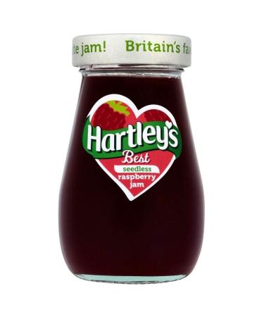 Hartley's Best Seedless Raspberry Jam (340g) - Pack of 2