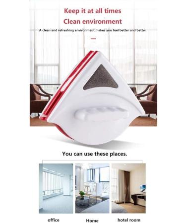 QTYUERGK Double-Sided Magnetic Window Cleaner Wiper Brush Useful Glass Surface Cleaning Tool Cleaners - Buy Online on GoSupps.com