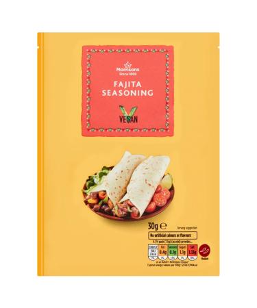 Morrisons Fajita Seasoning 30 g x 30