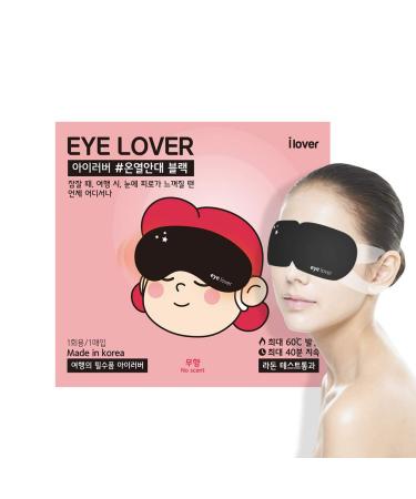 iLover Eye Mask for Sleeping ( No Scent) Warm Steam  Traveling  Relaxing and Tiredness Instantly Warm Helps Eye Injuries  relieves Dry Eyes. (10 Sheet) Unscented
