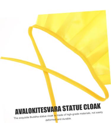 Alipis 3pcs Buddha Shawl Buddha Sculpture Shawl Temple Supplies Hindu Statue Cloak Statue Shawls Fabric Bodhisattva Cloak Desk Topper Altar Creative Cloak Cloth Buddha Statue Crystal 37.5X22.5cm - Buy Online on GoSupps.com