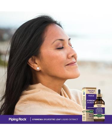 Piping Rock Gymnema Sylvestre Extract Liquid | 4 Fl Oz | Vegetarian Alcohol Free Tincture Drops | Non-GMO Gluten Free Supplement - Buy Online on GoSupps.com