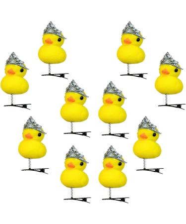 TROONZ Duck Shaped Hairpin | Plush Hair Clips Duck Hair Pins Hair Pins For Styling Portable Plush Duck Hairpin Collection for Kids & Girls - Buy Online on GoSupps.com