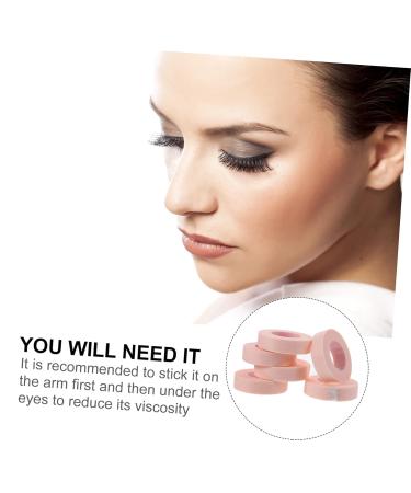 Beaupretty 18 Rolls Eyelash Tape - Lash Extensions & Medical Tape with Bear Ears Headband - 5x5cm (3 Pink 3 Black) for Perfect Eyelash Extensions - Buy Online on GoSupps.com