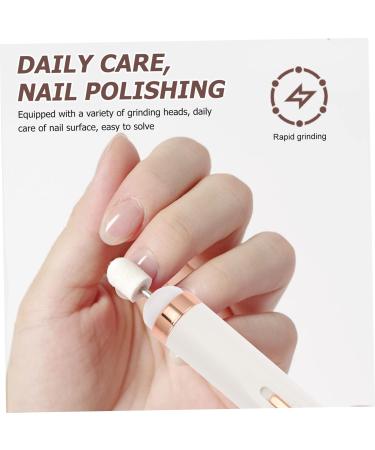 FRCOLOR 2 Sets Nail Polisher Brushless Supplier Nail Drill Kit Nail Shaper Pedicure Kit Professional Electric Pedicure Kit Portable Nail Drill Pedicure Supplies White Major Plastic - Buy Online on GoSupps.com