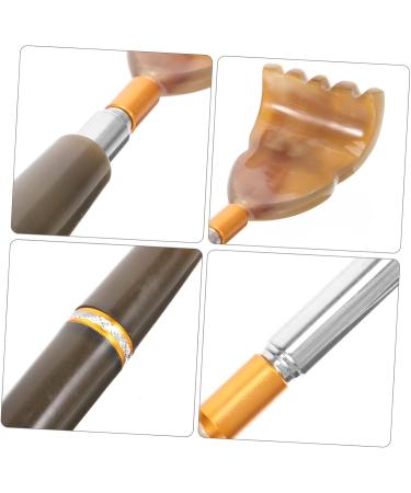 Fomiyes Tickling Oxenhorn Massage Gear - Long Handle Telescopic Back Scratcher & Peeling Body Brush for Itching Relief | Buy Internationally - Buy Online on GoSupps.com