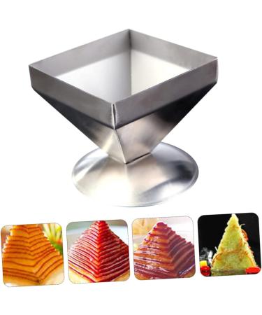 Alipis Meat Press 1pc Pagoda Meat Mold Flatware Dessert Kitchen Meat Plate Meat Dishes Shaping Tool Cake Mold Rice 15c 15x15CM Silver - Buy Online on GoSupps.com