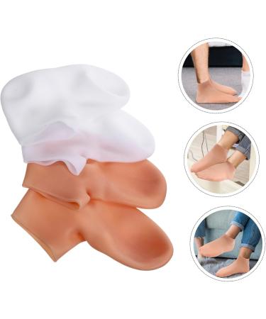 minkissy 2 Pairs Exfoliating Moisturizing Socks Foot Moisturizing Lotion Socks Foot Covers for Moisturizing Cracked Heel Socks Feet Repair Socks Spa Socks Night Use Miss Sebs Sleep Socks - Buy Online on GoSupps.com