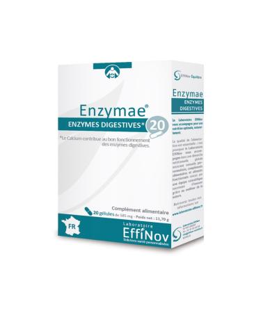 Effinov Nutrition Enzymae Digestive Enzymes 20 Capsules