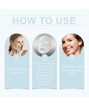 Collagen Face Mask Beauty - Face Mask Set - Collagen Mask Overnight - Tender Hydrating Face Mask Skin Care Nourish - Anti Aging Overnight Collagen Face Mask (5) - Buy Online on GoSupps.com