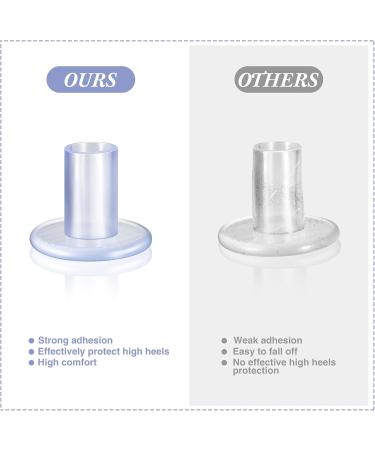 6 Pairs High Heels Protector - Transparent Shoe Stoppers for Women | Wedding & Outdoor Use - 3 Sizes Available - Buy Online on GoSupps.com