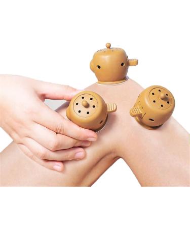 Helloyoung Moxibustion Box - 80PC Chinese Moxa Sticks for Acupuncture & Wellness | Mini Tube Moxa Stick for Gynecomastia & Relaxation - Buy Online on GoSupps.com