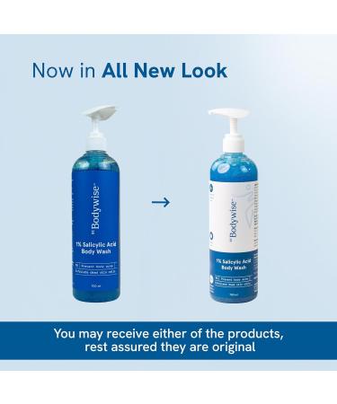 Be Body.wis.e 1% Salicylic Acid Body Wash - Prevent Body Acne Exfoliate & Deep Cleanse | Paraben & SLS Free | 23.66 Fl Oz | Suitable for All Skin Types - Buy Online on GoSupps.com