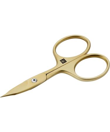 ZWILLING Combi Nail Scissors (Scissors for Nails and Cuticles Curved Edge and Fine Tip for Precise Cut) Premium Gold 90 mm - Buy Online on GoSupps.com