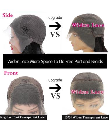 20 Inch Straight Lace Front Human Hair Wig | 13x4 HD Transparent Lace, Pre-Plucked, 180% Density | Natural Color Glueless Wig with Baby Hair | for Black Women - Buy Online on GoSupps.com