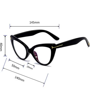 MMOWW 2-Pack Cat Eye Reading Glasses for Women - Stylish Blue Light Blocking Trendy Black & Pattern Comfortable Large Fit (3.0x) - Buy Online on GoSupps.com