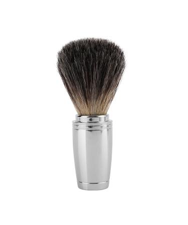 CSB Badger Hair Shaving Brush with Polished Chrome Metal Handle - Shaving Brushes for Men