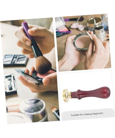 PLAFOPE 3 Pcs Dispensing Plate Tool DIY Blush Tool Eye Shadow Applicator Coffee Squeezer Copper Copper Head - Buy Online on GoSupps.com