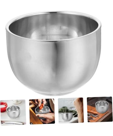Adocarn Foam Shaving Container - Stainless Steel Double-Walled Mug for Shaving Soap & Foam - Buy Online on GoSupps.com