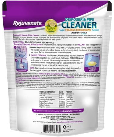 Life Products 245004 Garbage Disposal Pods - Lemon, 44 Pack - Buy Online on GoSupps.com