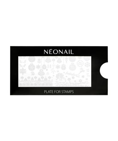 Neonail Stamping Plate 26 - Stamping Platte - Stencils Plate - Nail Art - Nail Design - Nail Stamp Schablone - French Nails Stencil - Nail Art Stamp