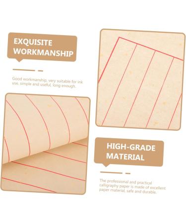 PLAFOPE 50 Sheets Rice Paper Painting Paper Calligraphy Art Stationery Writing Paper for Calligraphy Japan As Shown 29x19cm - Buy Online on GoSupps.com