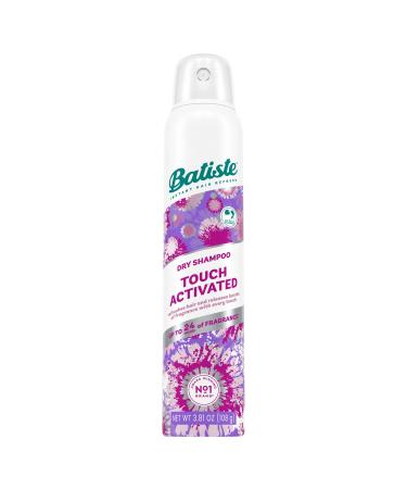 Batiste Touch Activated Dry Shampoo Up to 24 Hours of Freshness Absorbs Oil in Hair Between Washes with Lasting Scent Releasing Technology 3.81 Oz