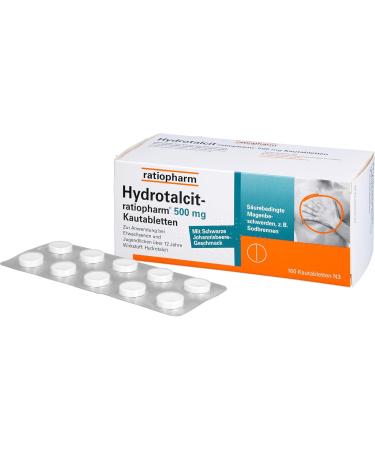 Buy Hydrotalcit Rat 500mg KTA - Best International Shipping | Effective Antacid & Digestive Aid - Buy Online on GoSupps.com