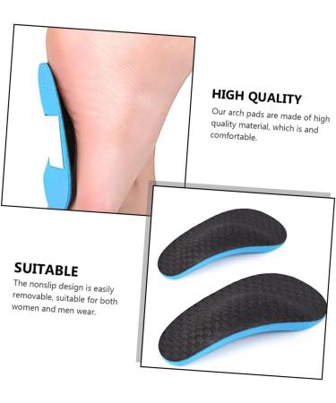 GLEAVI Arch Support Pads - 2 Pairs EVA Cushions for Men & Women | Ideal Foot Care & Pain Relief | International Shipping Available - Buy Online on GoSupps.com