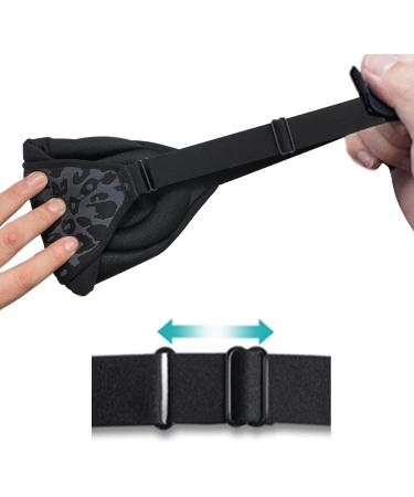 FOX-TECH 2022 Fashion Sleep Mask - 100% Light Blocking Eye Mask for Men and Women - Comfortable and Soft Blindfold for Sleeping, Travel, Yoga, Nap - Buy Online on GoSupps.com