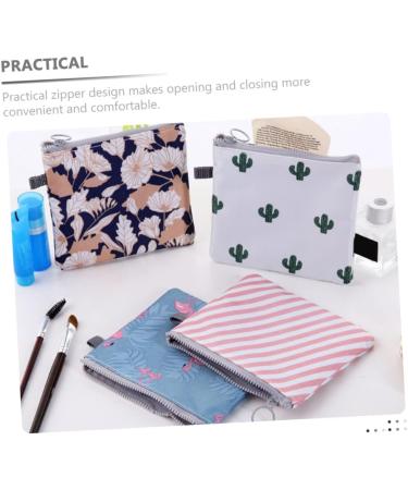 Gleavi Travel Accessories Set - 4PCS Napkin Carpets & Organizer Bags for Cosmetics Lipstick Menstrual Pads | Compact & Stylish Travel Essentials - Buy Online on GoSupps.com