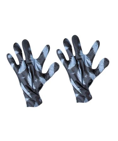 VILLCASE 1 Paire de Masques Exfoliants Mains la Boue Volcanique Moufles Courts Hydratants et Nourrissants Soin Anti-Rides pour Peaux S ches et Rugueuses Masque de Soin Mains