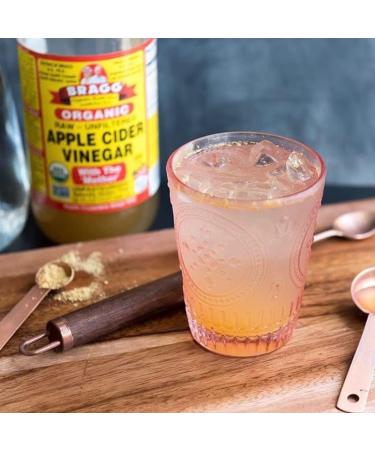 2 x Bragg Organic Apple Cider Vinegar with The Mother 946ml - Buy Online on GoSupps.com