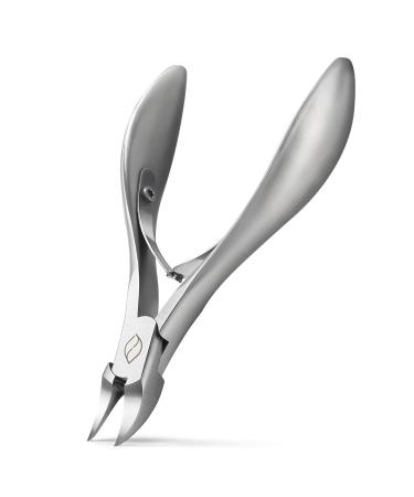 FERYES Toenail Clippers for Thick Nails Toe Nail Clipper for Ingrown Hard Toenails Professional Podiatrist Heavy Duty Toenail Scissors for Seniors Women Men Silver Silver type1 - Buy Online on GoSupps.com
