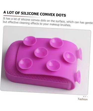 Beaupretty Makeup Brush Pad cosmetics brush clean mat brush cleaning pad brush cleaner mat brush scrubber multi function makeup brush cleaning mat brush cleaning tool Silica gel Multifunction - Buy Online on GoSupps.com