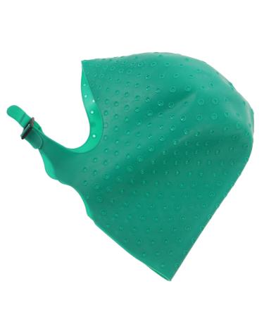 Homoyoyo Bonnet M ches Silicone Vert Bonnet Coiffant Isolant pour Coloration et Soin des Cheveux Kit Professionnel pour Salon et Usage Domestique