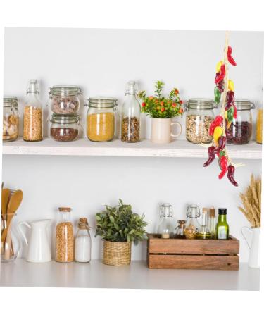 Zerodeko 3 Pcs Fake Chili Skewers Hanging Simulation Chili Pepper Pendant Fruit Decor Mini Decor Chinese Decor Plants Decor Artificiales Para Corn Ornament Vegetable Foam Wreath Colorfulx3pcs 56X5CMx3pcs - Buy Online on GoSupps.com