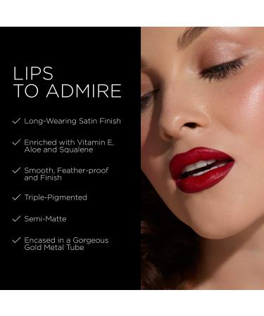 BESAME COSMETICS Victory Red Lipstick + Masterliner Universal Red Lip Pencil Set - Vintage Coquette Makeup for Women - Buy Online on GoSupps.com