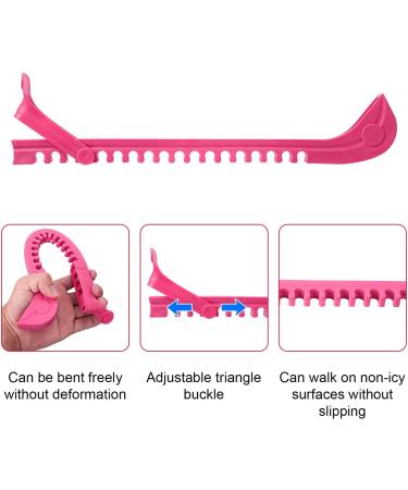 Buy NQUEPN Adjustable Ice Skating Protection - Slipproof Hockey & Figure Skating Accessories for Men (Pink) - Enhance Your Skills! - Buy Online on GoSupps.com