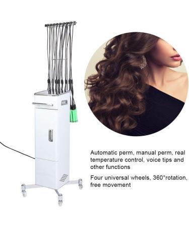 Digital Hair Perm Machine Dual Mode Hair Perm Machine Heating Hair Perm Roller Barber Machine Automatic Perm Manual Perm Real Temperature Control Voice Tips (uk plug) - Buy Online on GoSupps.com