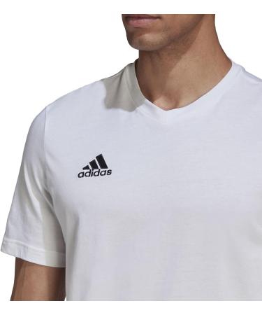 Buy adidas Men's Entrada 22 T-Shirt - L White | International Shipping Available - Buy Online on GoSupps.com
