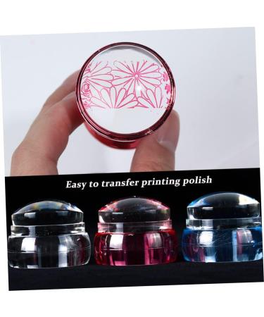 Housoutil 3 Sets Nail Stamp Tool Nail Stamping Polish Manicure Stamper Manicure Tools Nail Stamping Plates Gel Manicure Kit Nail Stamper Tools Nail Tool Finger French Transfer Seal Pp - Buy Online on GoSupps.com