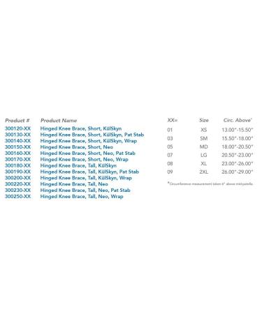 United Ortho Short Neoprene Hinged Knee Support Brace - Small Black | International Shipping Available - Buy Online on GoSupps.com