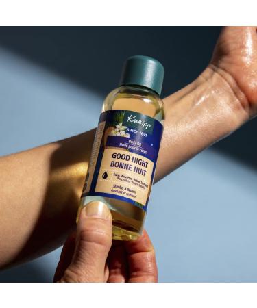 Kneipp Good Night Body Oil with Swiss Stone Pine & Balsam Torchwood 3.4 Fl. Oz - Rest Peacefully and Awaken Restored - Buy Online on GoSupps.com