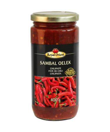 Vanka Kawat Royal Orient Sambal Oelek Chili Pepper Slices 6 Packs of 400 g